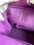 Hermes Birkin 30 Retourne Handmade Bag In Anemone Epsom Calfskin