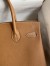 Hermes Birkin 30 Retourne Handmade Bag In Gold Epsom Calfskin