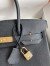 Hermes Birkin 30 Retourne Handmade Bag In Black Epsom Calfskin