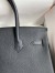 Hermes Birkin 30 Retourne Handmade Bag In Black Epsom Calfskin