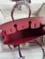 Hermes Birkin 30 Retourne Handmade Bag In Ruby Epsom Calfskin