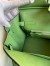 Hermes Birkin 30 Retourne Handmade Bag In Vert Cypres Epsom Calfskin 