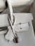 Hermes Birkin 30 Retourne Handmade Bag In White Epsom Calfskin