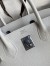 Hermes Birkin 30 Retourne Handmade Bag In White Epsom Calfskin