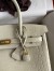 Hermes Birkin 30 Handmade Bag In Craie Crocodile Niloticus Matte Skin