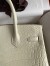 Hermes Birkin 30 Handmade Bag In Craie Crocodile Niloticus Matte Skin