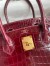 Hermes Birkin 30 Handmade Bag In Bordeaux Crocodile Niloticus Shiny Skin