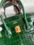 Hermes Birkin 30 Handmade Bag In Malachite Crocodile Niloticus Shiny Skin