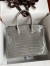 Hermes Birkin 30 Handmade Bag In Tourterelle Crocodile Niloticus Shiny Skin