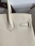 Hermes Birkin 30 Retourne Handmade Bag In Nata Swift Leather