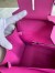 Hermes Birkin 35 Retourne Handmade Bag in Rose Magnolia Epsom Calfskin 