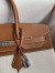 Hermes Birkin 35 Handmade Bag In Toile & Gold Swift Leather 