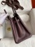 Hermes Shadow Birkin 25 Limited Edition Bag In Chocolat Swift Calfskin