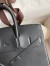 Hermes Shadow Birkin 25 Limited Edition Bag In Black Swift Calfskin