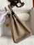 Hermes Shadow Birkin 25 Limited Edition Bag In Taupe Swift Calfskin