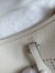 Hermes Evelyne Mini Handmade Bag in Nata Clemence Leather