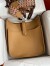 Hermes Evelyne III PM 29 Handmade Bag in Biscuit Clemence Leather