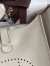 Hermes Evelyne III PM 29 Handmade Bag in Craie Clemence Leather 