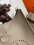 Hermes Evelyne III PM 29 Handmade Bag in Gris Asphalt Clemence Leather