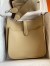 Hermes Evelyne III PM 29 Handmade Bag in Gold Clemence Leather