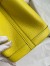 Hermes Garden Party 30 Handmade Bag in Lime Clemence Leather