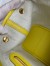 Hermes Garden Party 30 Handmade Bag in Lime Clemence Leather