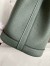 Hermes Garden Party 30 Handmade Bag in Malachite Clemence Leather 