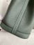 Hermes Garden Party 30 Handmade Bag in Malachite Clemence Leather 