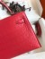 Hermes Kelly Mini II Sellier Handmade Bag In Rose Extreme Matte Alligator Leather