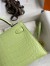 Hermes Kelly Mini II Sellier Handmade Bag In Jaune Bourgeon Matte Alligator Leather 