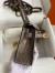 Hermes Kelly Mini II Sellier Handmade Bag In Gris Tourterelle Shiny Alligator Leather