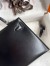 Hermes Kelly Mini II Sellier Handmade Bag In Black Box Calfskin