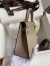 Hermes Kelly Mini II Sellier Handmade Bag In Gris Asphalt Epsom Calfskin