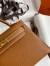 Hermes Kelly Mini II Sellier Handmade Bag In Gold Epsom Calfskin
