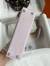Hermes Kelly Mini II Sellier Handmade Bag in Mauve Pale Epsom Calfskin