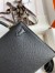 Hermes Kelly Mini II Sellier Handmade Bag In Black Epsom Calfskin