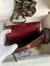 Hermes Kelly Mini II Sellier Handmade Bag in Rouge H Madame Calfskin 