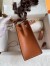 Hermes Kelly Sellier 25 Handmade Bag In Gold Barenia Calfskin 