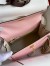 Hermes Kelly Sellier 25 Bicolor Bag in Rose Sakura and Craie Epsom Calfskin