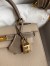 Hermes Kelly Sellier 25 Bicolor Bag in Trench and Taupe Epsom Calfskin