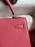 Hermes Kelly Sellier 25 Handmade Bag In Rose Lipstick Mysore Goatskin