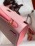 Hermes Kelly Sellier 25 Bicolor Bag in Rose Confetti and Lipstick Mysore Goatskin