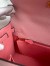 Hermes Kelly Sellier 25 Bicolor Bag in Rose Confetti and Lipstick Mysore Goatskin