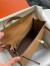 Hermes Kelly Sellier 25 Handmade Bag In Chai Epsom Calfskin 