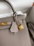 Hermes Kelly Sellier 25 Handmade Bag In Gris Asphalt Epsom Calfskin