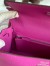 Hermes Kelly Sellier 25 Handmade Bag In Magnolia Epsom Calfskin