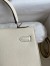 Hermes Kelly Sellier 25 Handmade Bag In Nata Epsom Calfskin