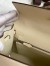 Hermes Kelly Sellier 25 Handmade Bag In Nata Epsom Calfskin