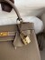 Hermes Kelly Sellier 25 Handmade Bag In Taupe Epsom Calfskin