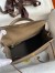 Hermes Kelly Sellier 25 Handmade Bag In Taupe Epsom Calfskin